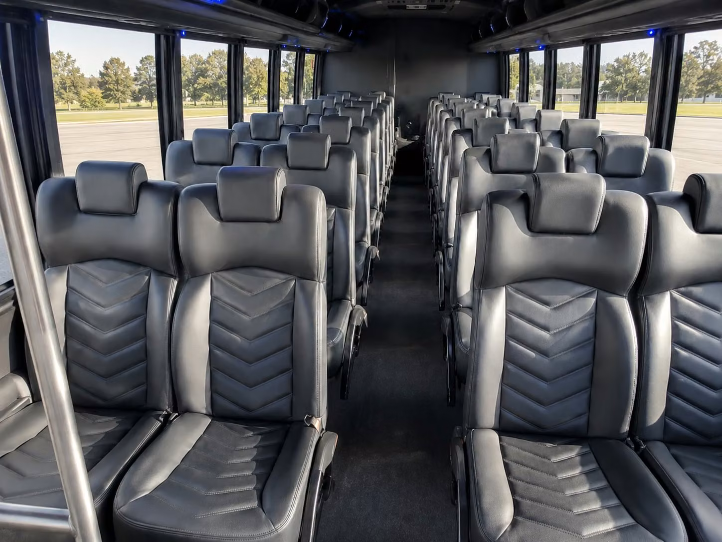 20 passenger minibus inside