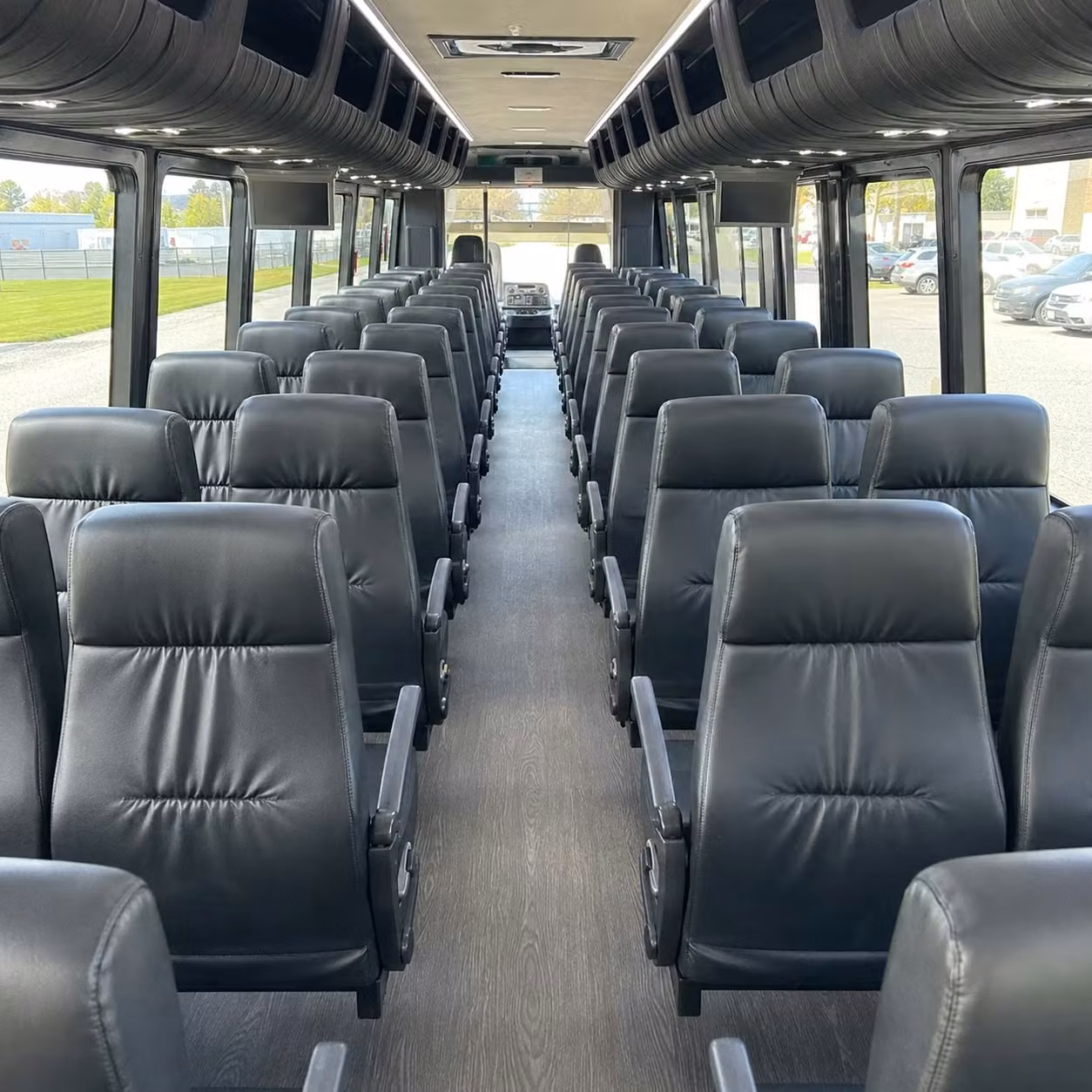 30 passenger minibus interior