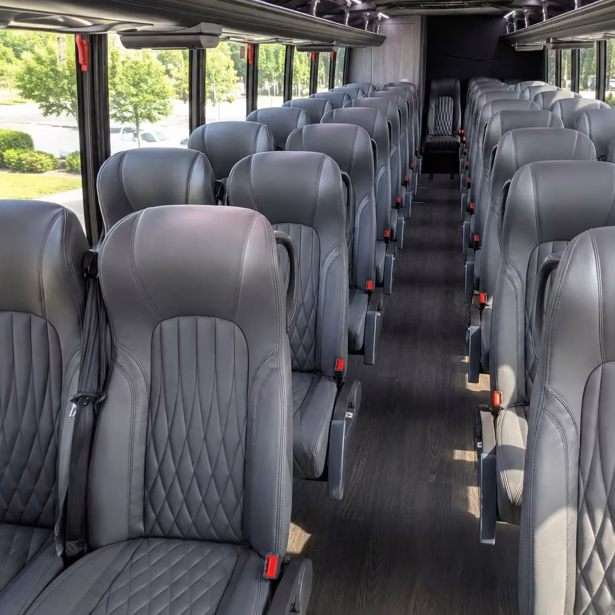 35 passenger minibus interior