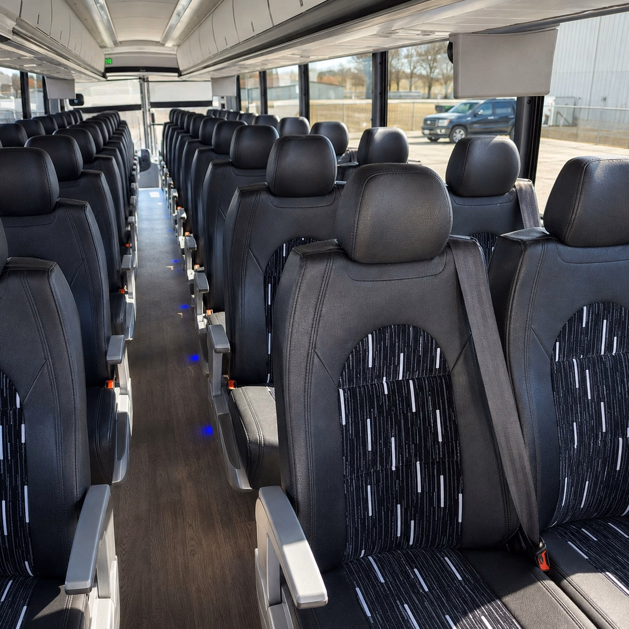 new bedford charter bus interior gallery
